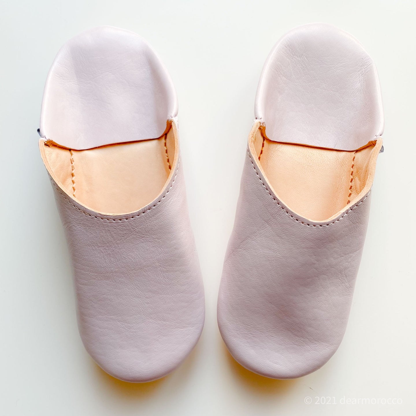 Simple Babouche Lilla // dear Morocco original leather slippers